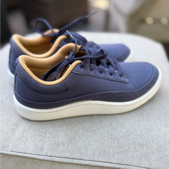 allbirds Shoes - Allbirds Canvas Pacers Shoes Women’s 6 Blue White Lace Up Comfort Sneakers